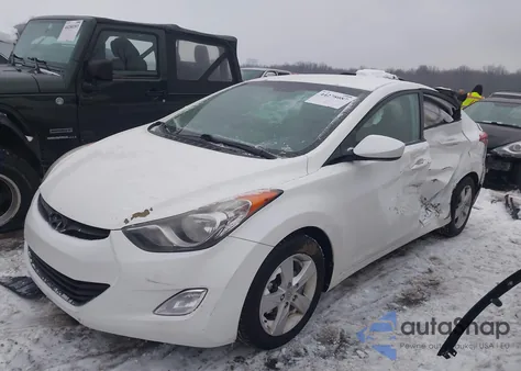 2013 Hyundai Elantra Gls/Limited from USA, damaged, VIN 5NPDH4AE0DH211638